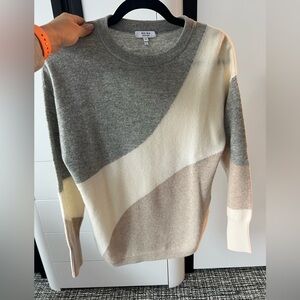 Reiss xs colorblock sweater